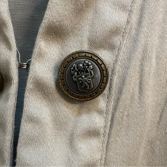 Roz & Ali Tan Button-Up Utility Jacket 2X - Picture 8 of 13